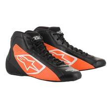 ALPINESTARS 2711518_156_4.5 Ботинки для картинга TECH 1-K START. чёрный/оранжевый. р-р 36 (4.5)