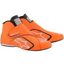 ALPINESTARS 2716020_451_10 Ботинки для автоспорта SUPERMONO. FIA 8856-2018. оранжевый/чёрный. р-р 43 (10)