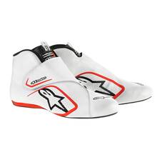 ALPINESTARS 2716015_23_10 Ботинки для автоспорта SUPERMONO, FIA, белый/красный, р-р 43 (10)