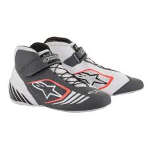 ALPINESTARS 2712118_2133_12.5 Ботинки для картинга TECH 1-KX. белый/серый/красный. р-р 46 (12.5)