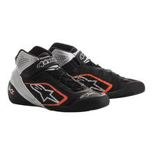 ALPINESTARS 2713018_1114_10 Ботинки для картинга TECH 1-KZ, чёрный/серебро/оранжевый, р-р 43 (10)