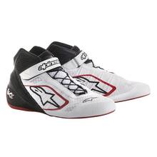 ALPINESTARS 2713018_213_10 Ботинки для картинга TECH 1-KZ, белый/чёрный/красный, р-р 43 (10)