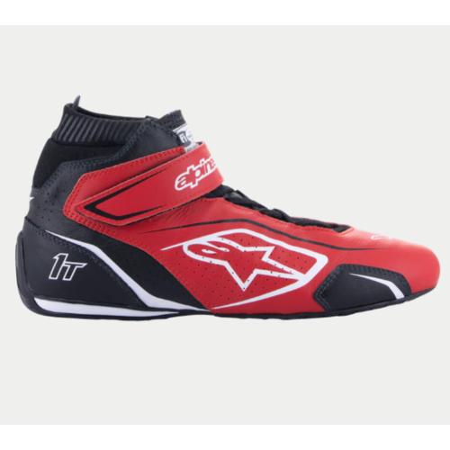 ALPINESTARS 2710022_312_13 Ботинки TECH 1-T V3 FIA 8856-2018 красный/черный/белый р-р 47 (13)