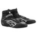ALPINESTARS 2715020_1219_12 Ботинки для автоспорта TECH 1Z v2. FIA 8856-2018. чёрный/белый/серебро. р-р 45.5 (12)