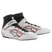 ALPINESTARS 2715020_213_12 Ботинки для автоспорта TECH 1Z v2. FIA 8856-2018. белый/чёрный/красный. р-р 45.5 (12)