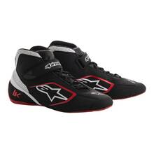 ALPINESTARS 2712013_123_10 Ботинки/обувь для картинга TECH 1-K, чёрный/белый/красный, р-р 43 (10)
