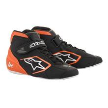 ALPINESTARS 2712018_134_10.5 Ботинки для картинга TECH 1-K. чёрный/оранжевый. р-р 43.5 (10.5)