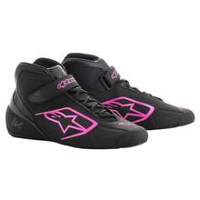 ALPINESTARS 2712018_1039_10.5 Ботинки для картинга TECH 1-K. чёрный/фиолетовый. р-р 43.5 (10.5)