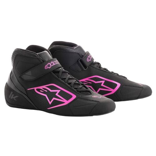 ALPINESTARS 2712018_1039_11.5 Ботинки для картинга TECH 1-K. чёрный/фиолетовый. р-р 45 (11.5)