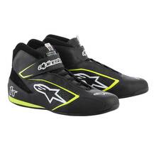 ALPINESTARS 2710019_125_10 Ботинки для автоспорта TECH-1 T, FIA, чёрный,белый,жёлтый, р-р 43