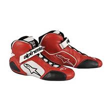 ALPINESTARS 271000_32_7,5 Ботинки/обувь для автоспорта (FIA) TECH 1-T, красный/белый, р-р 40 (7,5)