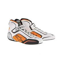 ALPINESTARS 2710015_24_7,5 Ботинки,обувь  - FIA -  TECH 1-T, белый,флюор.оранж., р-р 40  - 7,5 -