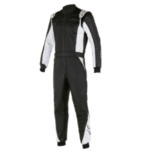 ALPINESTARS Комбинезон ATOM омологация FIA 8856-2018 черный/серебро р-р 44