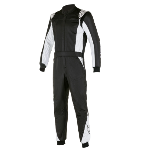 ALPINESTARS Комбинезон ATOM омологация FIA 8856-2018 черный/серебро р-р 64