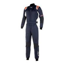 ALPINESTARS 3354020_1241_44 Комбинезон для автоспорта GP TECH v3. FIA 8856-2018. чёрный/белый/оранж.. р-р 44