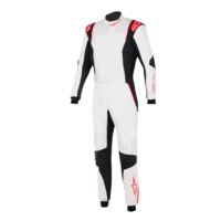 ALPINESTARS Комбинезон для автоспорта GP TECH v4. FIA. красный/белый. р-р 48