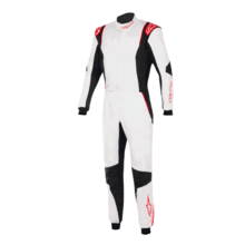 ALPINESTARS Комбинезон для автоспорта GP TECH v4. FIA. красный/белый. р-р 48