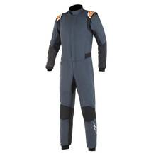 ALPINESTARS 3350219_9104_44 Комбинезон для автоспорта HYPERTECH. FIA. серый/оранжевый. р-р 44