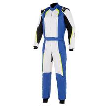 ALPINESTARS 3353017_7255_40 Комбинезон для картинга KMX 5. CIK. синий/белый/жёлтый. р-р 40