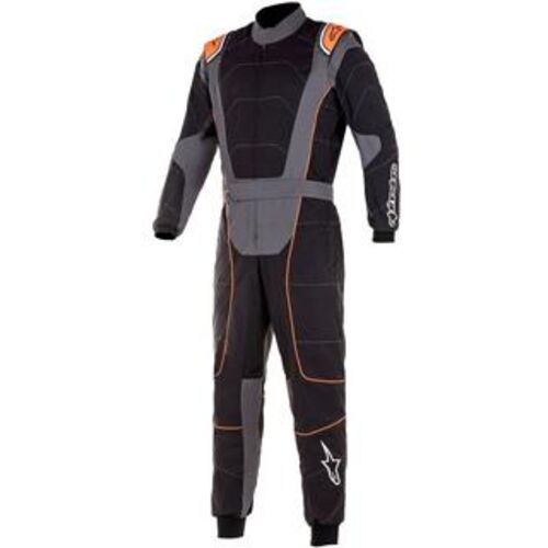 ALPINESTARS 3351520_1056_60 Комбинезон для картинга KMX-3 v2. CIK. чёрный/серый/оранжевый. р-р 60 ALPINESTARS 3351520_1056_60 Комбинезон для картинга KMX-3 v2. CIK. чёрный/серый/оранжевый. р-р 60