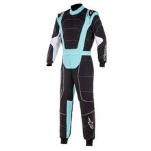 ALPINESTARS 3351520_1076_40 Комбинезон для картинга KMX-3 v2. CIK. чёрный/бирюзовый. р-р 40