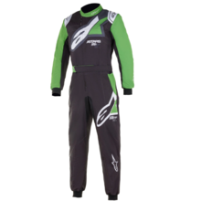 ALPINESTARS Комбинезон картинг KMX 9 V2 GRAPH 1 черный/зеленый/белый р-р 40