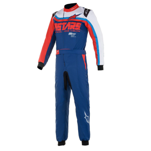 ALPINESTARS Комбинезон картинг KMX 9 V2 GRAPH 2 синий/красный/белый р-р 44