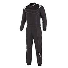 ALPINESTARS 3356019_12_40 Комбинезон для картинга KMX-9 v2. CIK. чёрный/белый. р-р 40