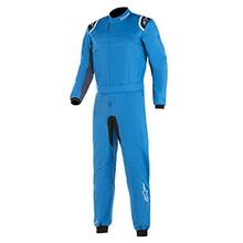 ALPINESTARS Комбинезон для картинга KMX-9 v2, CIK, голубой,чёрный, р-р 52