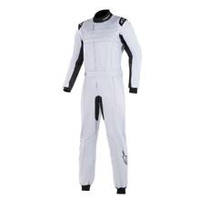 ALPINESTARS 3356019_1901_40 Комбинезон для картинга KMX-9 v2. CIK. серебристый/чёрный. р-р 40
