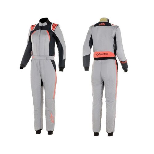 ALPINESTARS 3360019_9153_48 Комбинезон женский STELLA GP PRO COMP. FIA. серый/чёрный/оранжевый р-р 48 ALPINESTARS 3360019_9153_48 Комбинезон женский STELLA GP PRO COMP. FIA. серый/чёрный/оранжевый р-р 48