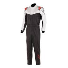 ALPINESTARS Комбинезон для автоспорта STRATOS. FIA. чёрный/белый/красный. р-р 44