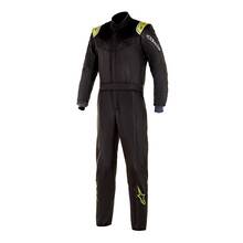 ALPINESTARS Комбинезон для автоспорта STRATOS. FIA. чёрный/жёлтый. р-р 44