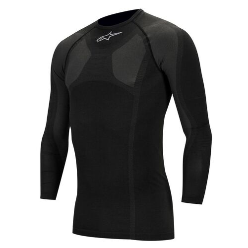 ALPINESTARS 4756212_10_L/XL Майка/футболка (картинг) KX TOP LS (длин.рукав), черный, р-р L/XL