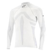 ALPINESTARS 4755016_201_M/L Майка/футболка (FIA) ZX EVO TOP, белый/серый, р-р M/L