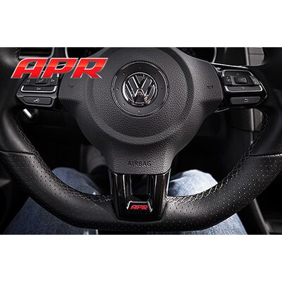 APR Декор рулевого колеса для VW Golf 6 / Jetta mk6 - черный лак