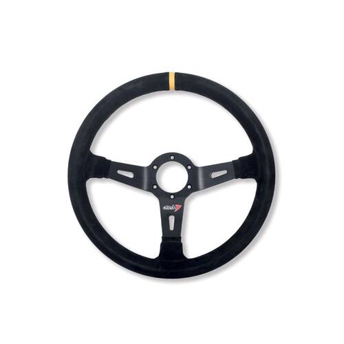 Atech Racing Руль, замша, диаметр 350 mm, вылет 90 mm