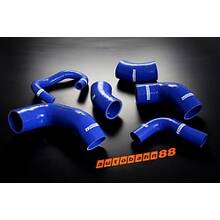 AUTOBAHN ASHK106 6PCS комплект силиконовых патрубков высокопроизводительный интеркулера Mitsubishi EVO 7/8/9