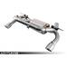 AWE 3010-32030 Выхлопная система  (102mm) Chrome Silver Tips BMW 3.0L 35i F22 M235i Touring (задняя часть)