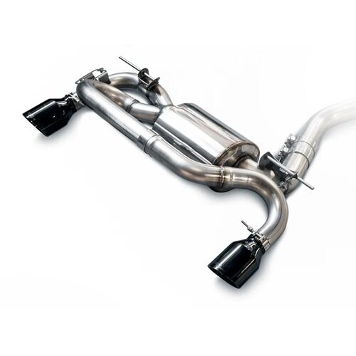 AWE 3010-33038 Выхлопная система  (90mm) Diamond Black Tips BMW 3.0L 35i F22 M235i Touring (задняя часть)