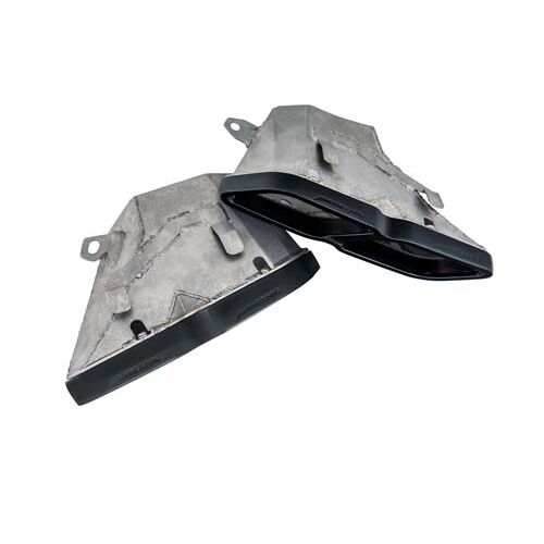 AWE насадки выхлопной системы для Mercedes C63 AMG (W205) Machined Exhaust Tips - Diamond Black