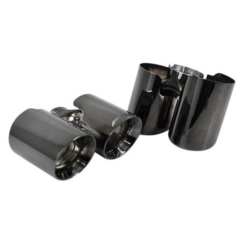 AWE насадки Porsche Tip Set - Black - 991 997