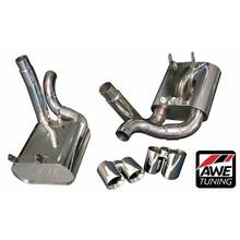 AWE Выхлопная система Porsche 997.1 Carrera/S Performance Muffler Set - OEM tips or AWE tips