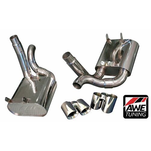 AWE Выхлопная система Porsche 997.1 Carrera/S Performance Muffler Set - OEM tips or AWE tips AWE Выхлопная система Porsche 997.1 Carrera/S Performance Muffler Set - OEM tips or AWE tips