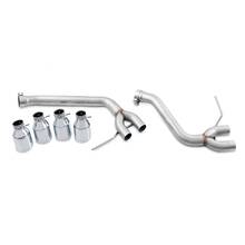 AWE Выхлопная система для Porsche Macan Track Exhaust System - 102mm Chrome Silver Tips