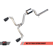 AWE 3020-33024 Выхлопная система  Diamond Black Tips VW MK7 GTI a Track Edition