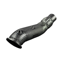 Be solve system даунпайп (приёмная труба) для BMW B48 (Gxx) + Heatshield