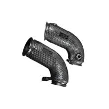 Be solve system даунпайп / приёмная труба для BMW M5(F90)/M8(F92) non OPF, + спортивный катализатор (спорткат)
