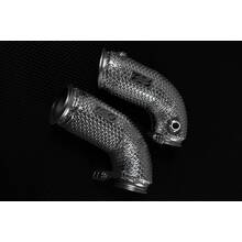 Be solve system даунпайп / приёмная труба для BMW X5M(F95)/X6M(F96), + спортивный катализатор (спорткат)