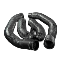 Be solve system даунпайп / приёмная труба для x Midpipe BMW X5M(F95)/X6M(F96) + спортивный катализатор (спорткат)+Heatshield